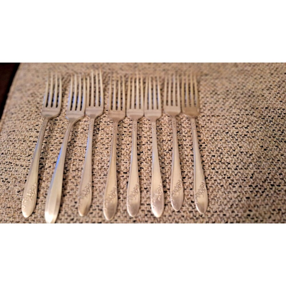 Tudor Plate Oneida Community Silver Plate‎ Spoons Forks
